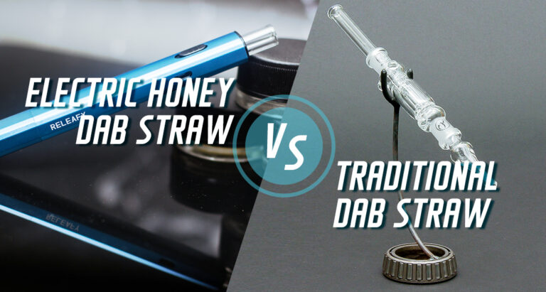 Electric Honey Dab Straw VS Traditional Dab Straw