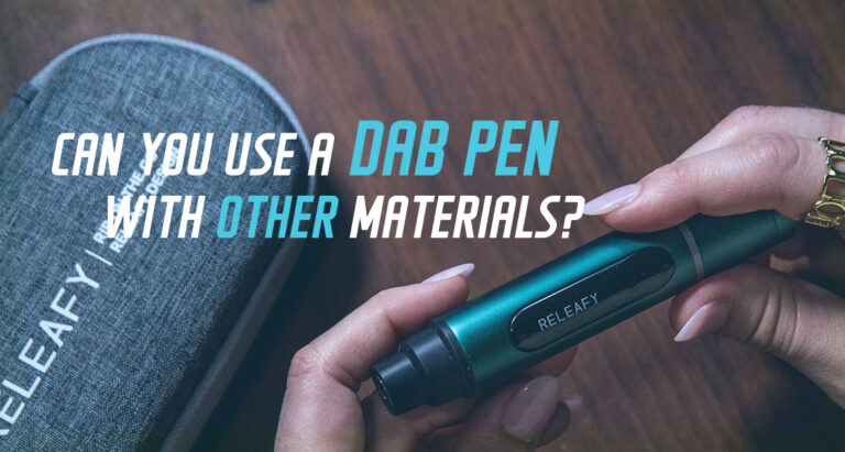 can you use dab pens with other material